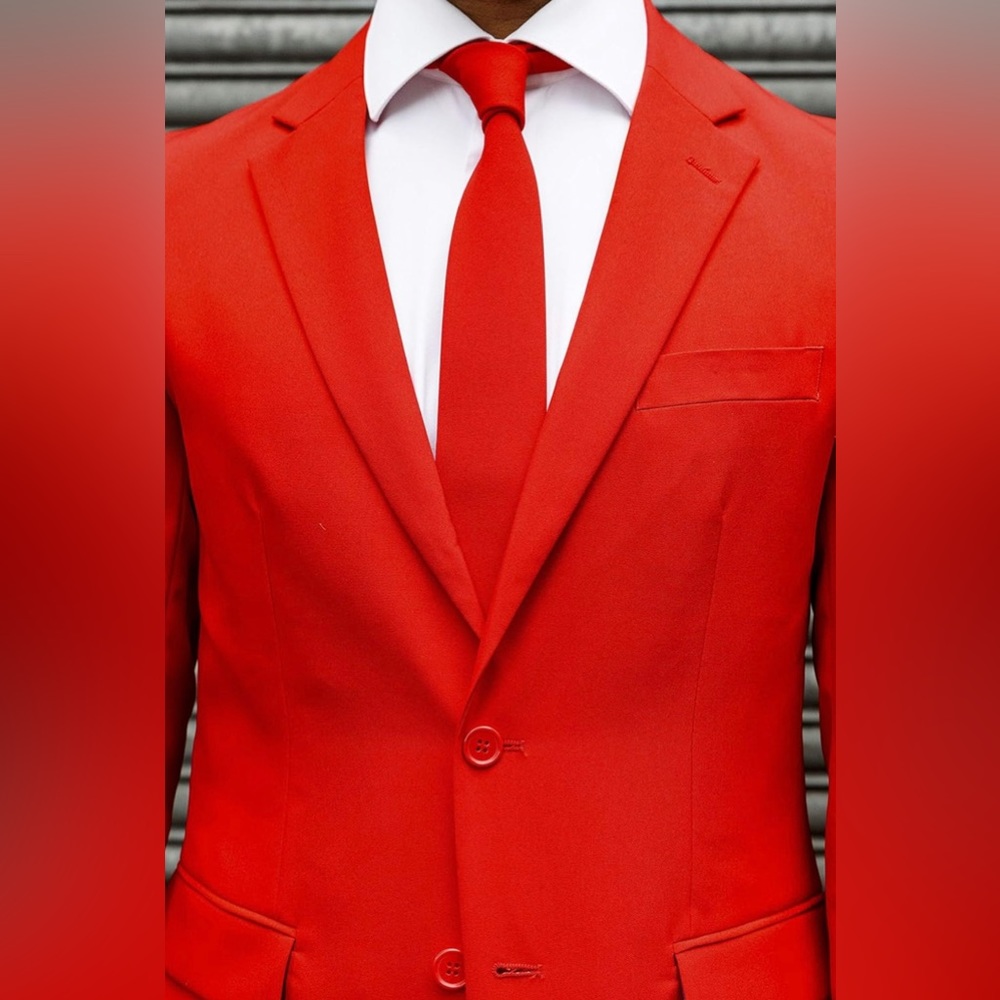 NWT OppoSuits Solid Color Party Suit - Picture 3 of 10